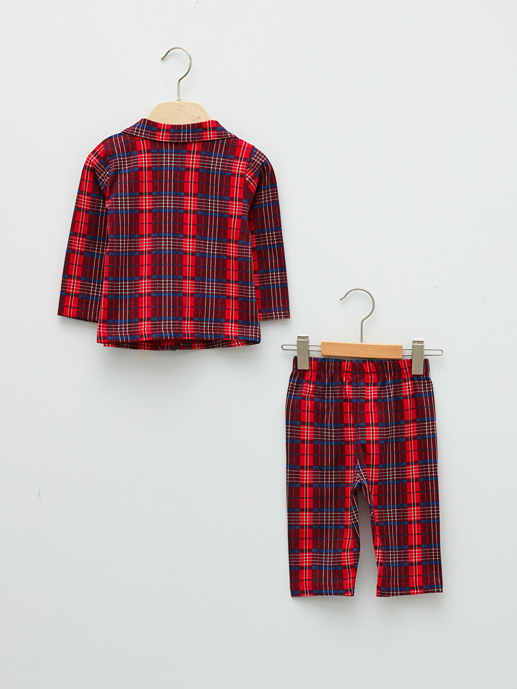 LCW baby Polo Collar Long Sleeve Cotton Baby Boy Pajamas Set -W1CM51Z1-LTP