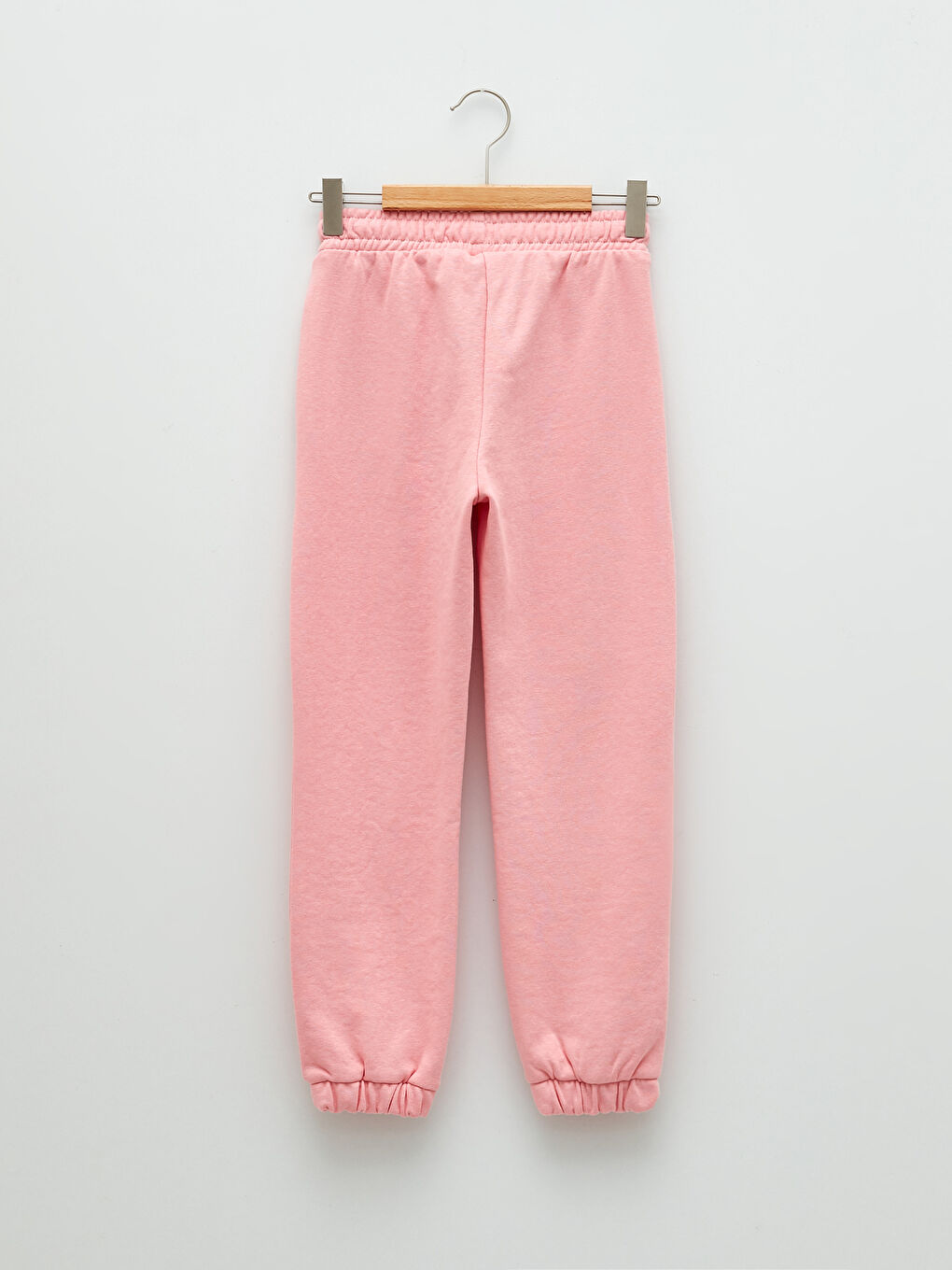 Серпімді белдікті принтті қыз балалар джоггер спорттық шалбары-1