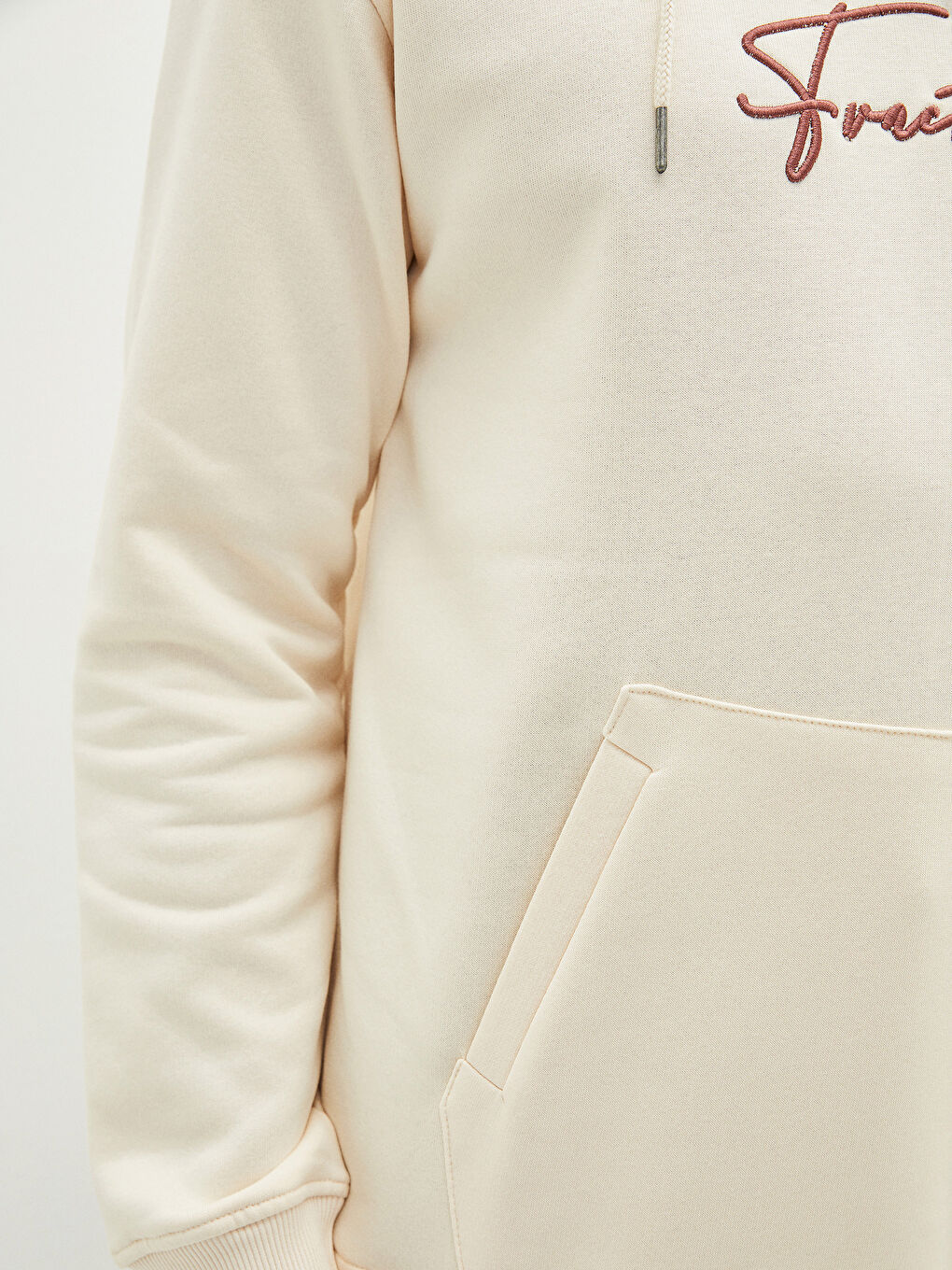 Long Sleeve Embroidered Men's Thick Hoodie-2