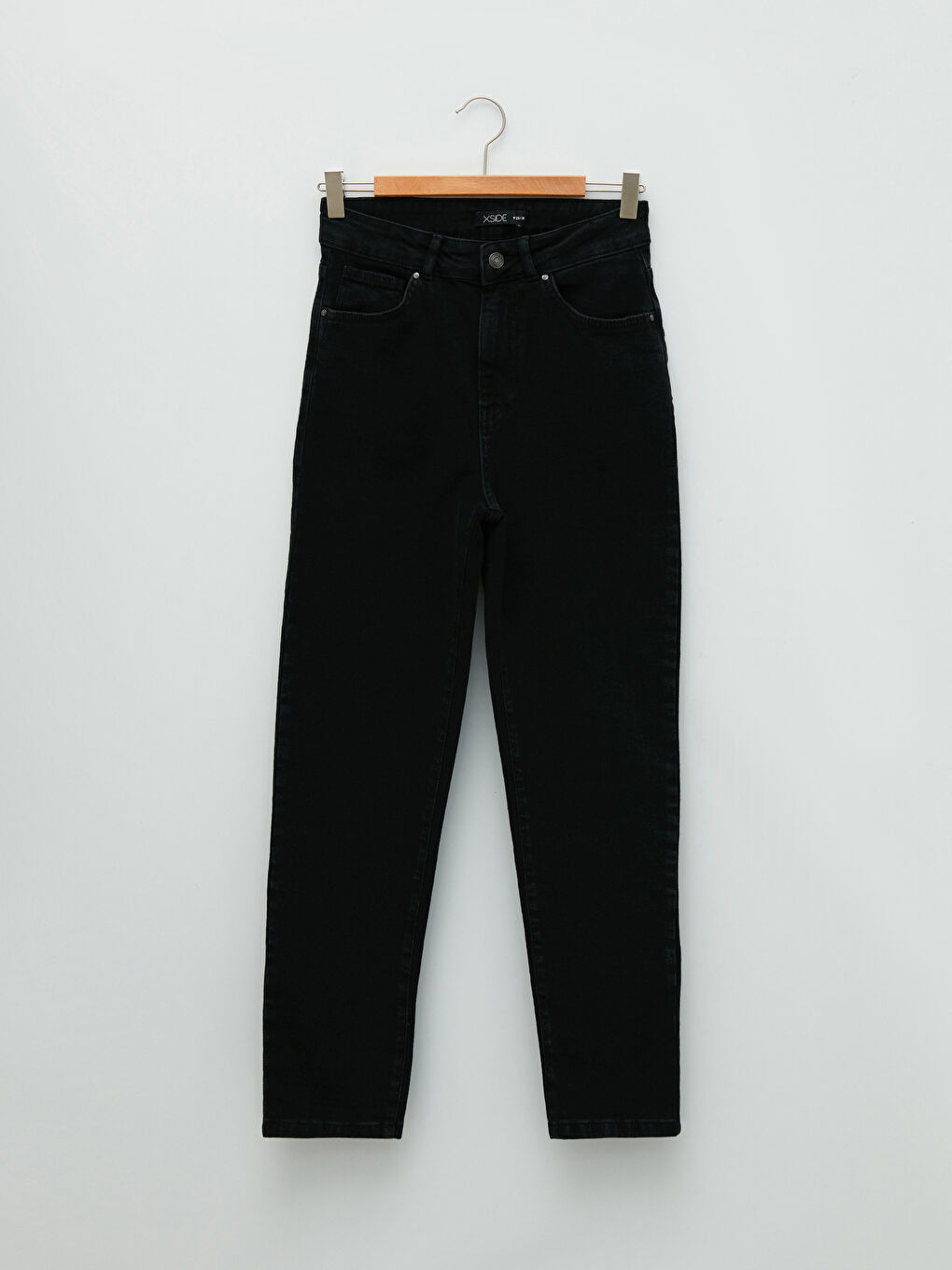 جينز نسائي سليم موم بجيوب تفصيلية-6