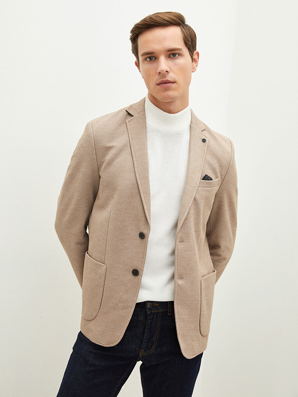 Slim Fit Men's Blazer Jacket