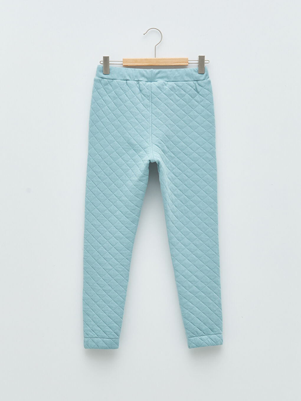 Mavi Beli Lastikli Baskılı Kapitone Desenli Erkek Çocuk Eşofman Altı-1