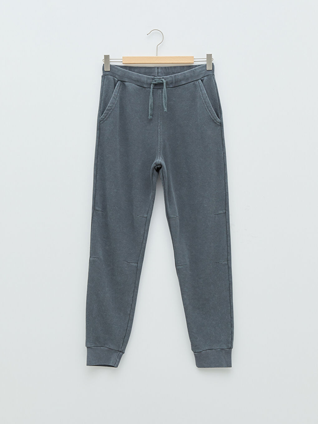 Antrasit Beli Lastikli Basic Erkek Çocuk Jogger Eşofman Altı