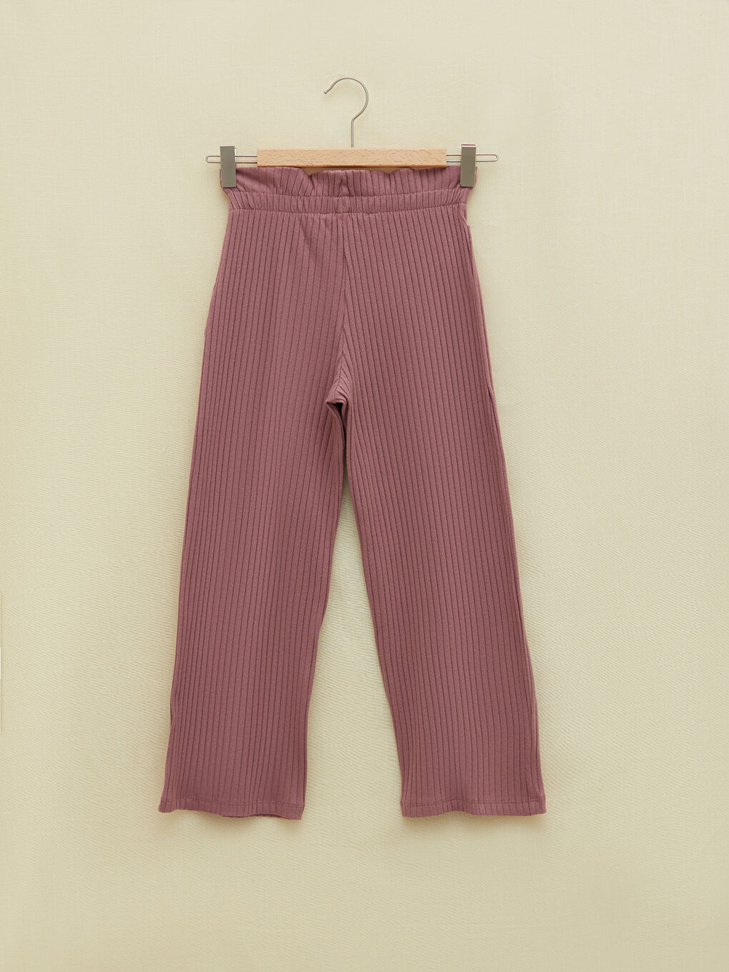 Elasticated Waist Basic Girls' Sweatpants-1