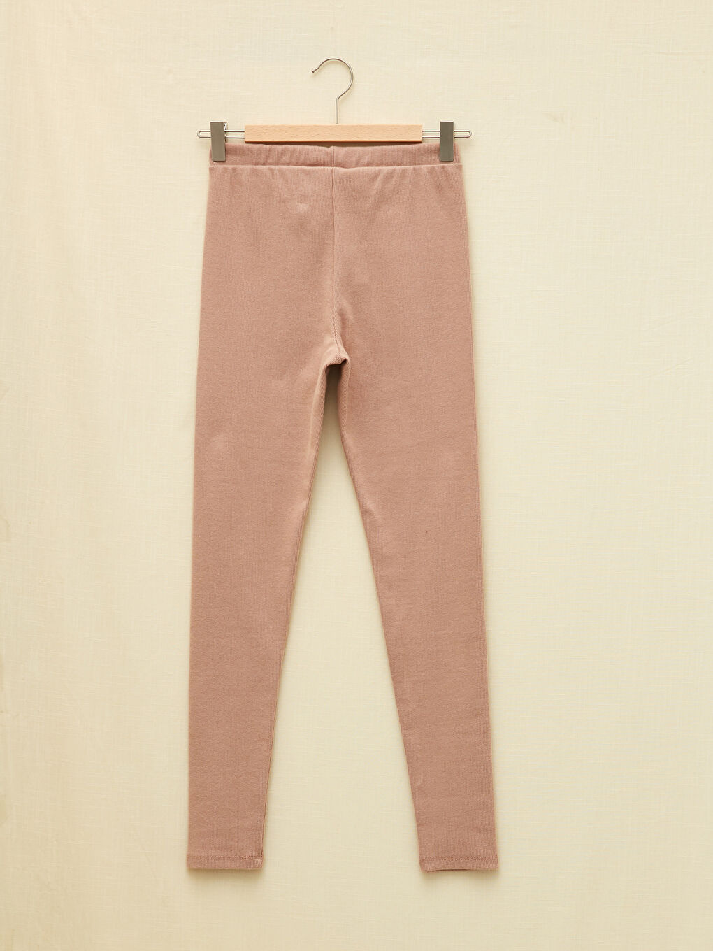Elastic Waist Basic Girl Long Tights-1