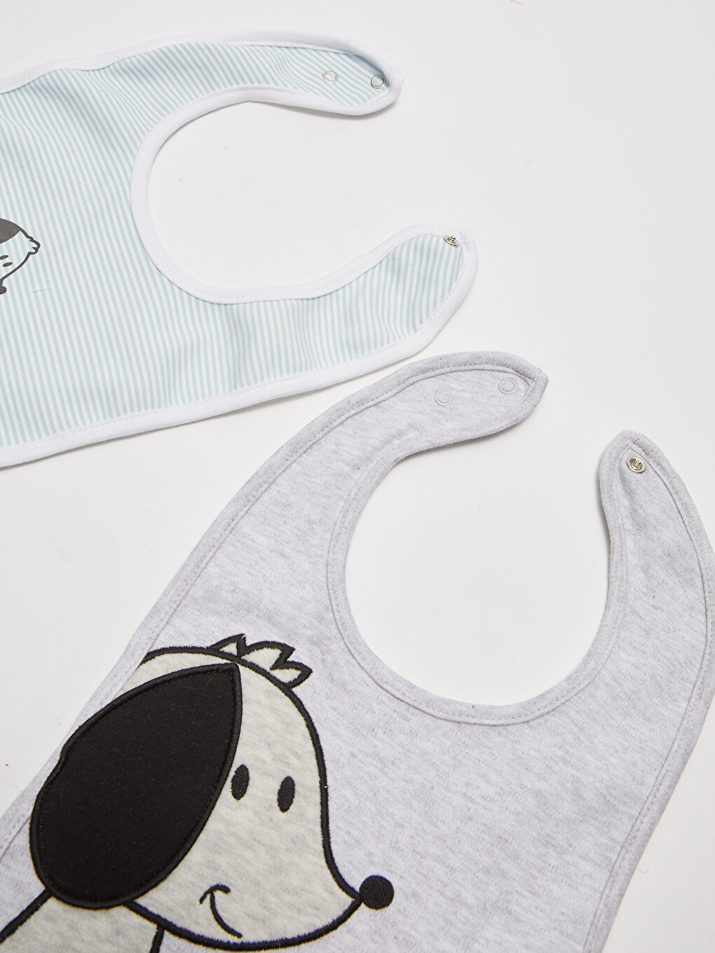 LCW baby Printed Baby Boys' Bib 2 Pack -W1CQ33Z1-LFY