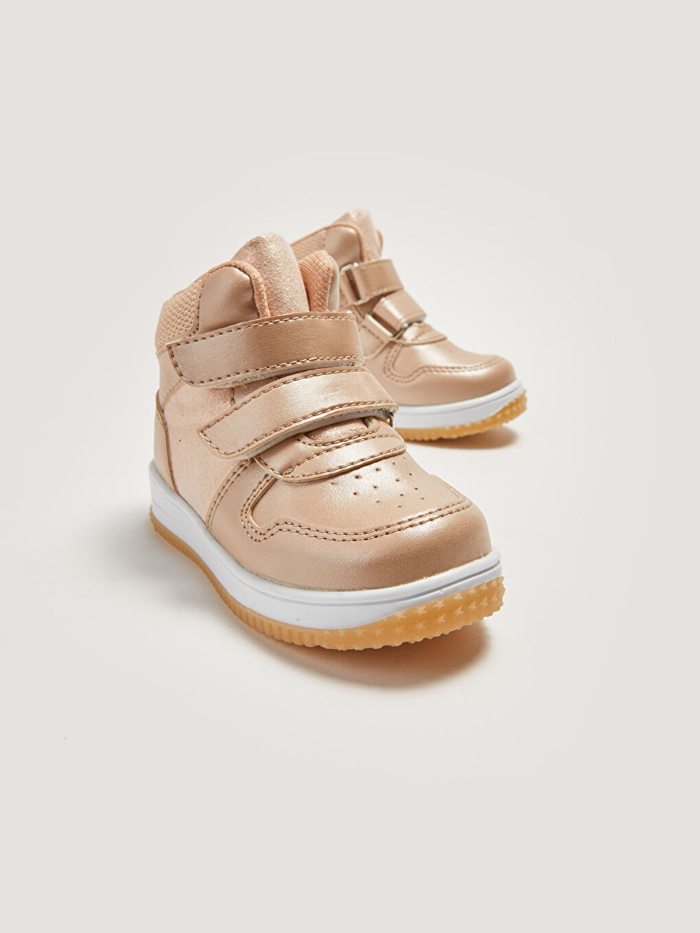 Sarı Deri Görünümlü Kız Bebek Spor Ayakkabı-2