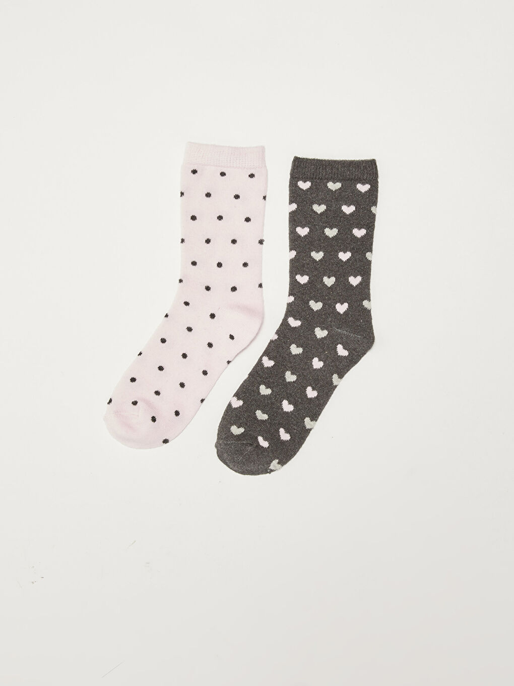 Носки в горошек для девочек, 2 упаковки-1