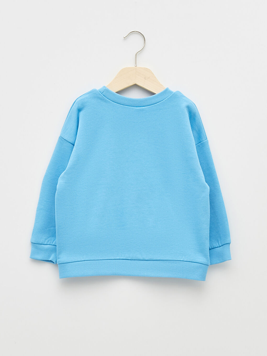 Mavi Bisiklet Yaka Disney Baskılı Uzun Kollu Erkek Bebek Sweatshirt 2'li-4