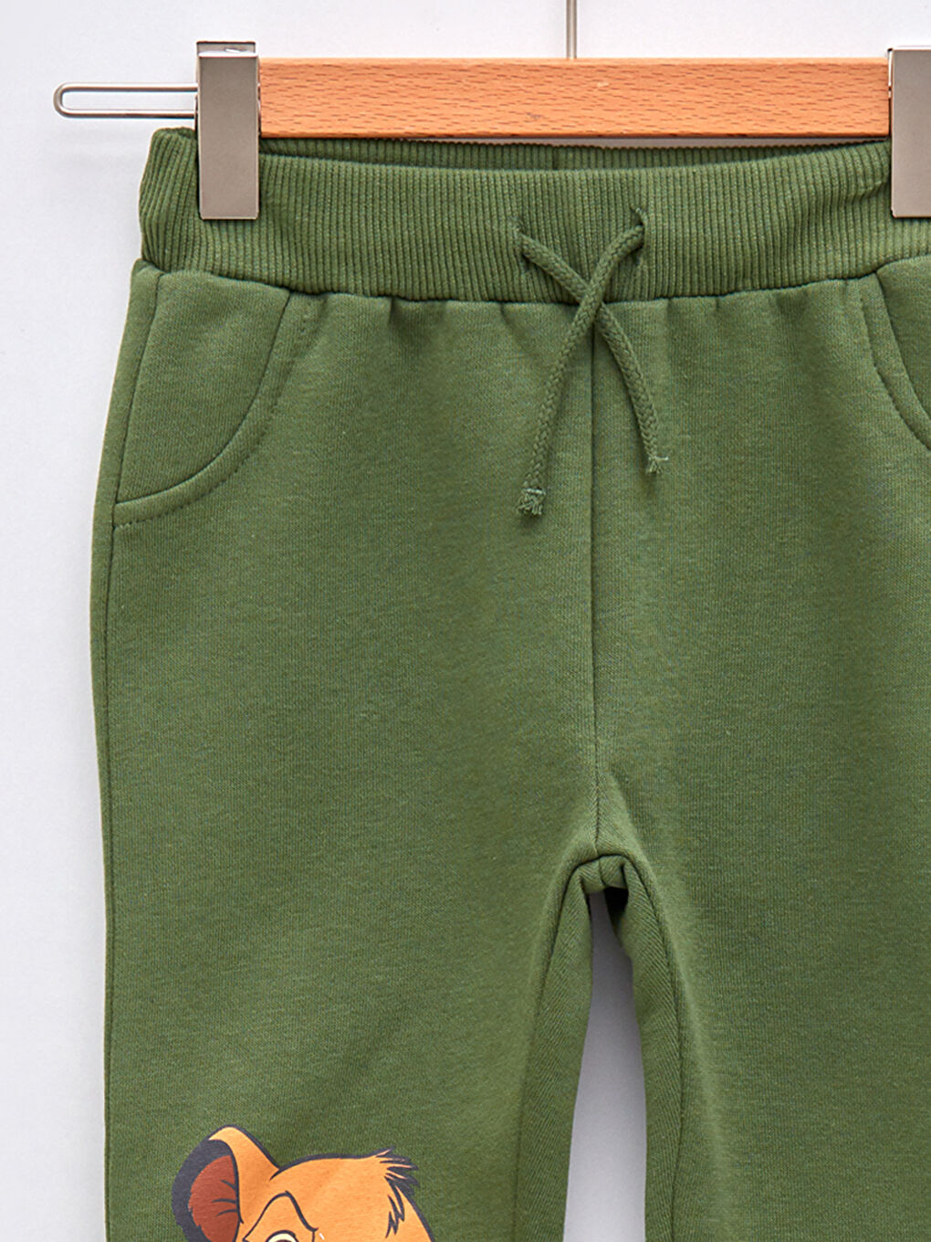 بنطلون رياضي بطبعة الأسد الملك بخصر مطاطي - أولاد رضع-2