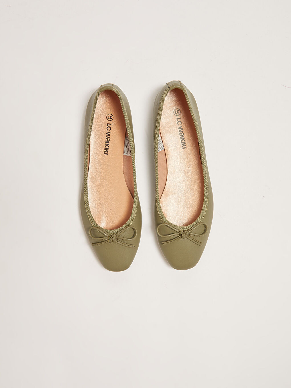 Bow Detailed Women's Ballet Flat-2