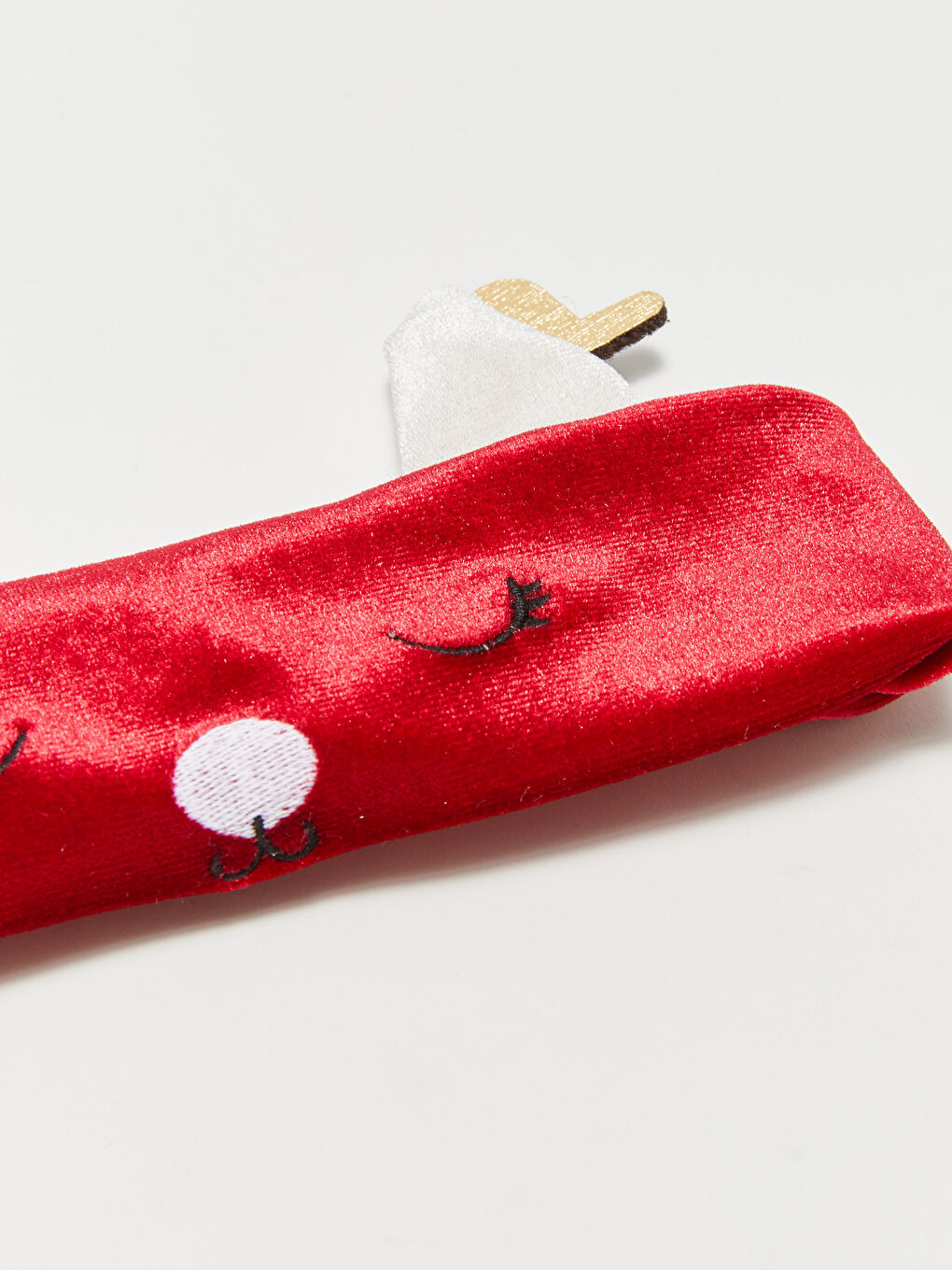 Weihnachtlich Gestaltetes Samt Baby Mädchen Haarband-1