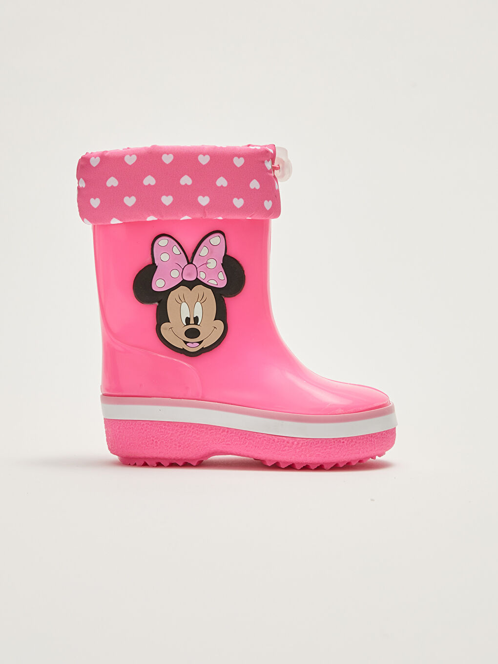 Pembe Minnie Mouse Lisanslı Kız Bebek Yağmur Botu-1
