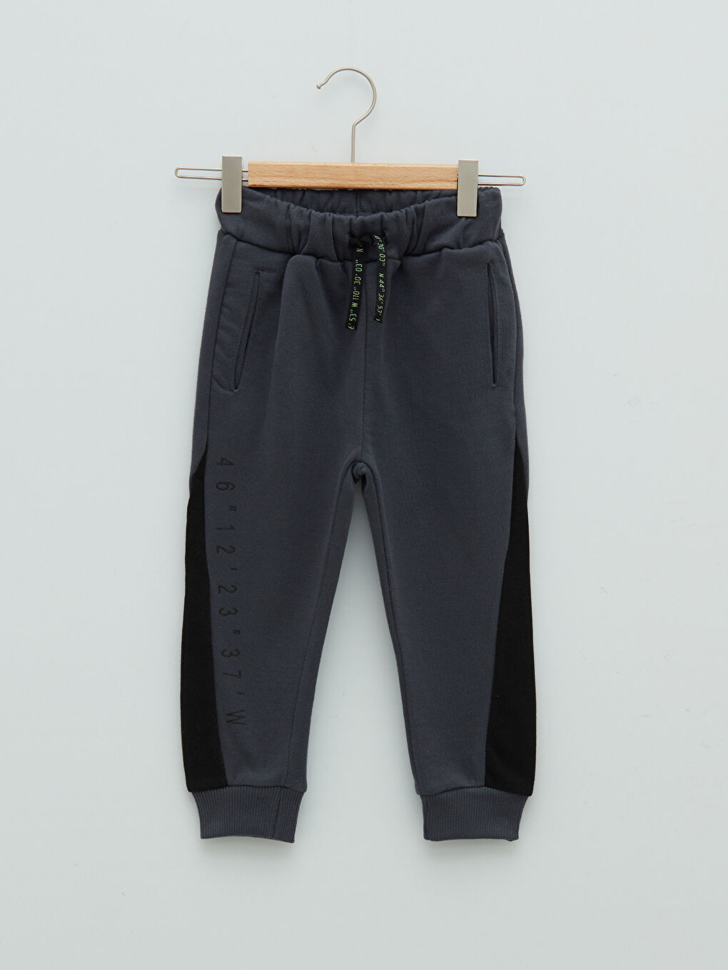 Ensemble Sweat-Shirt à Capuche et Pantalon de Jogging Bébé Garçon à Manches Longues et Blocs de Couleurs Lot de 2-2