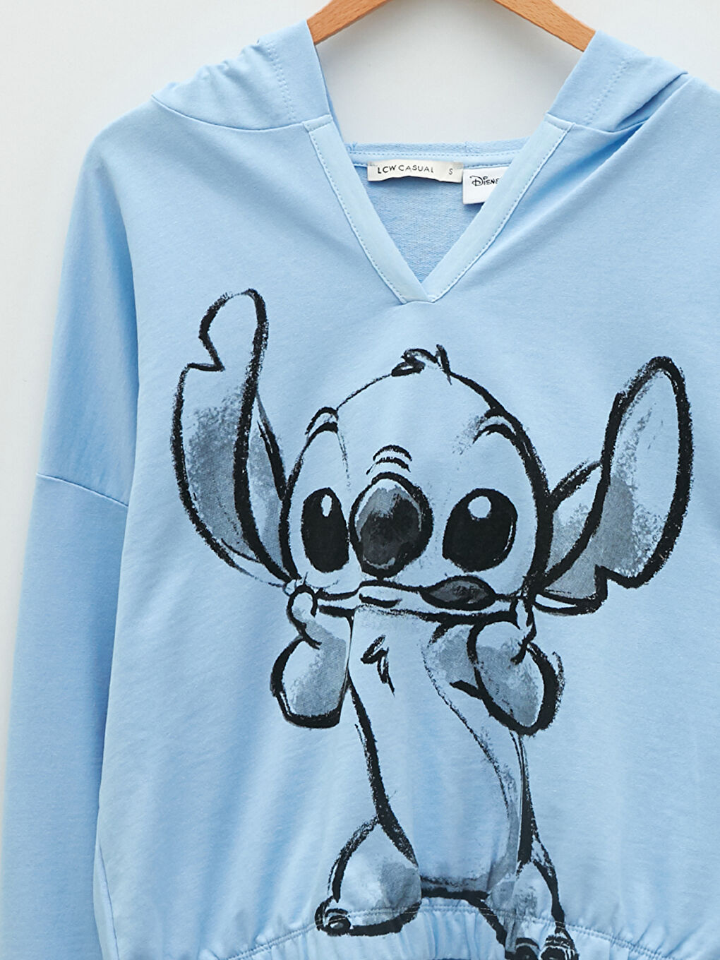 Women's Hoodie Lilo & Stitch Printed Long Sleeve Sweatshirt-6