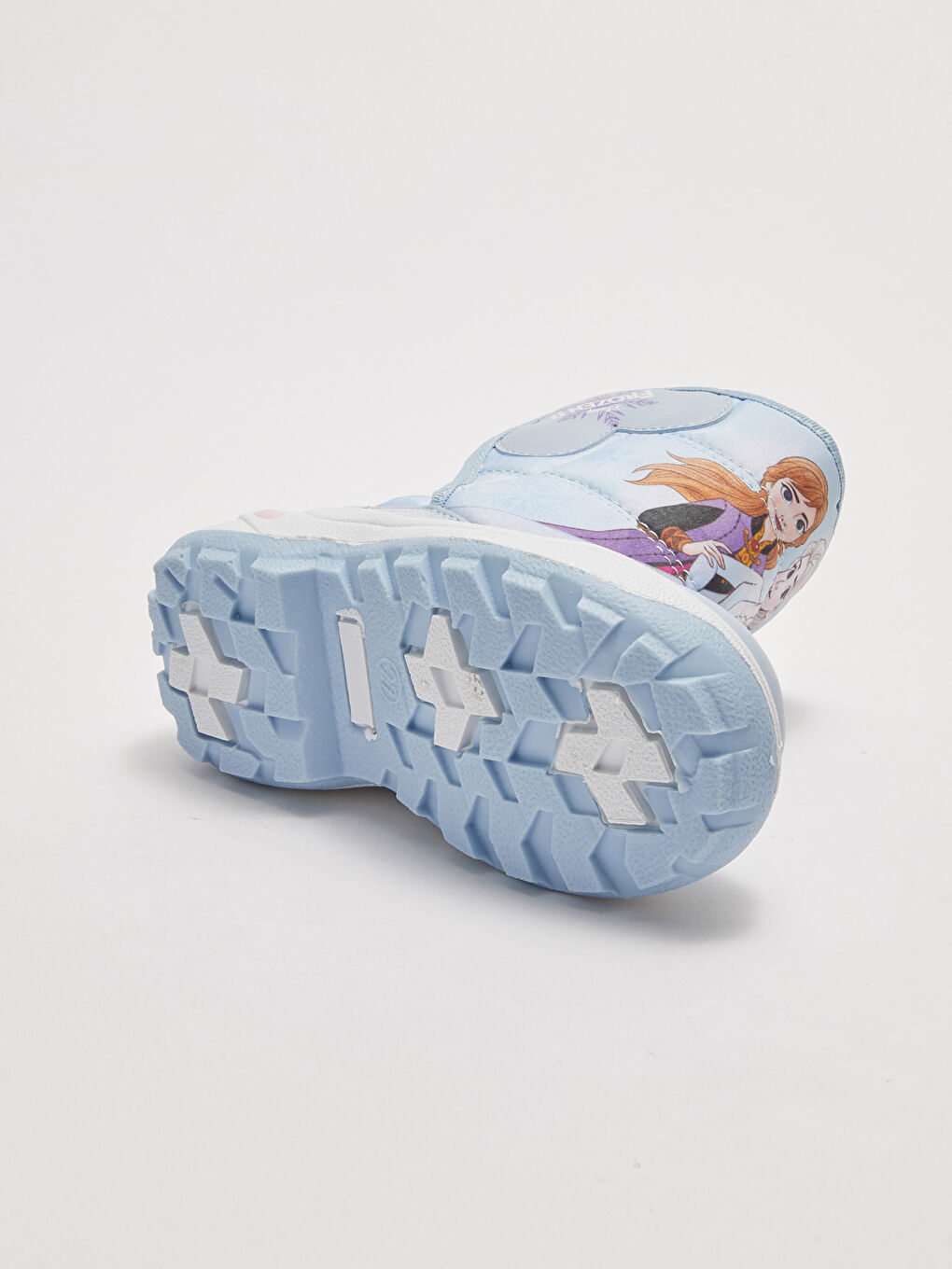 Cizme de Zăpadă Fete cu Talpă Groasă și Bandă Velcro Licențiate Frozen-3