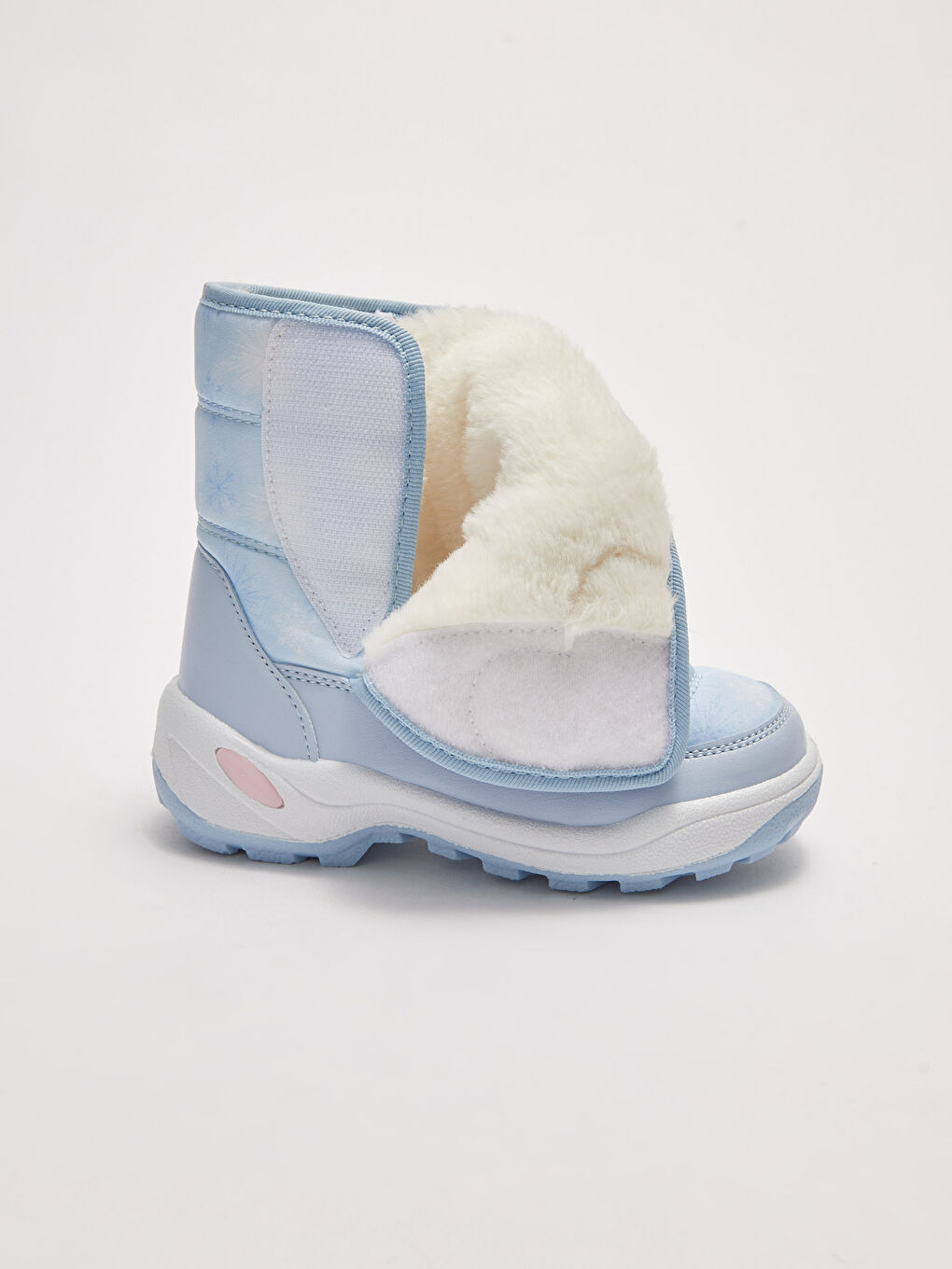 Cizme de Zăpadă Fete cu Talpă Groasă și Bandă Velcro Licențiate Frozen-4