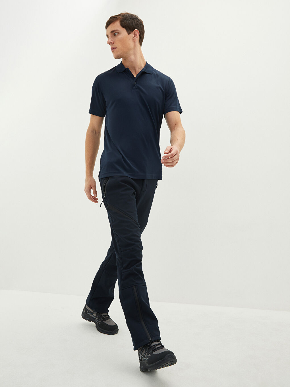 Lacivert Standart Kalıp Erkek Kayak Pantolonu