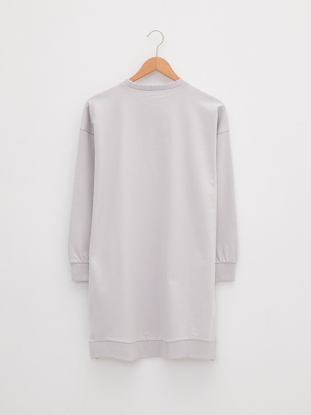 Crew Neck Printed Long Sleeve Cotton Women's Sweatshirt Tunic-6