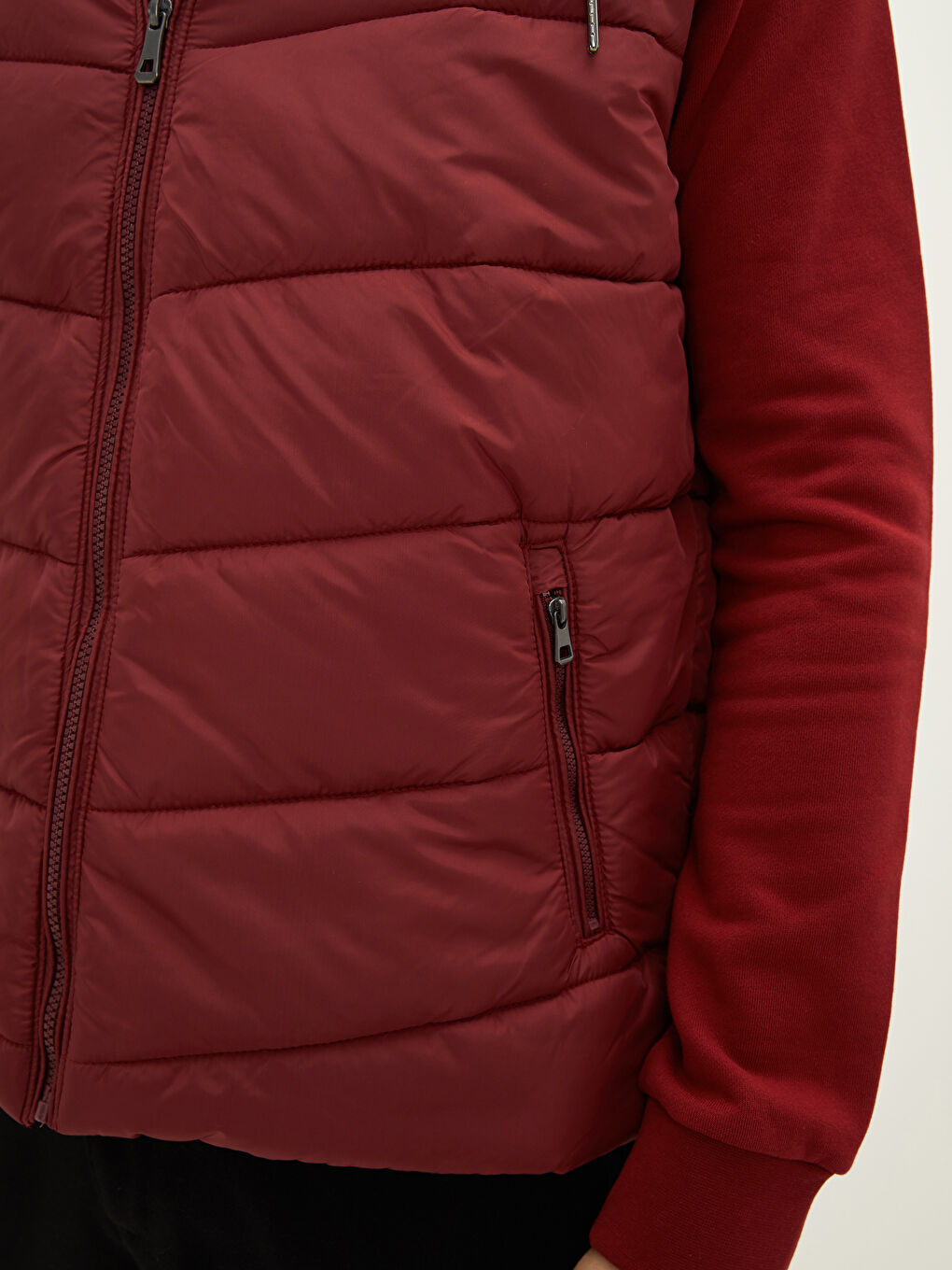 Gilet à Capuche pour Hommes Coupe Standard-3