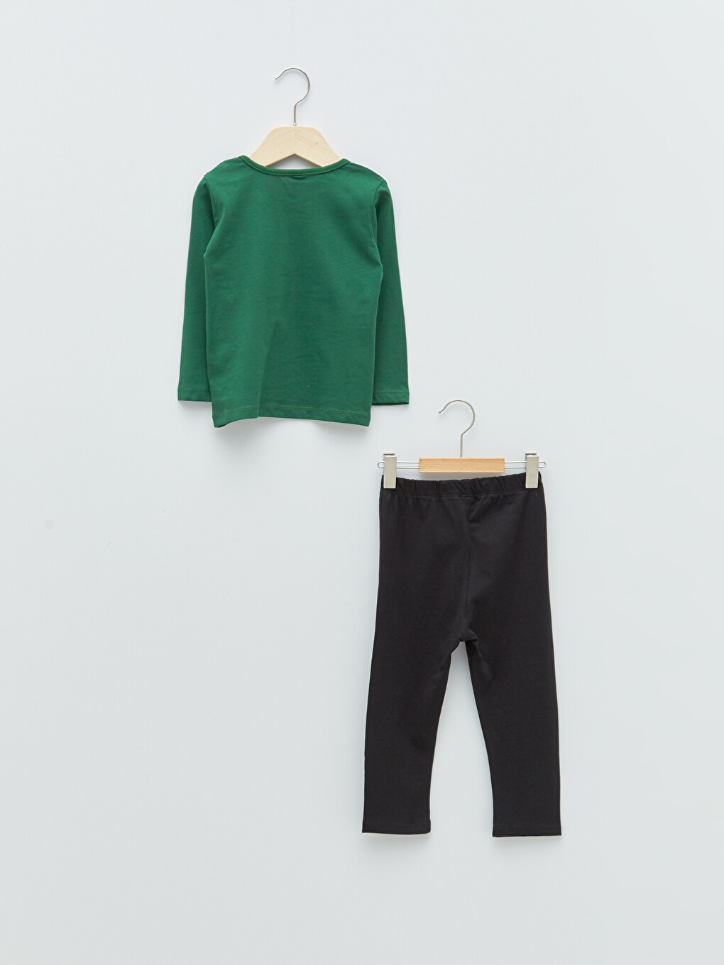 Crew Neck Long Sleeve Printed Baby Boys' Pyjamas Set-2