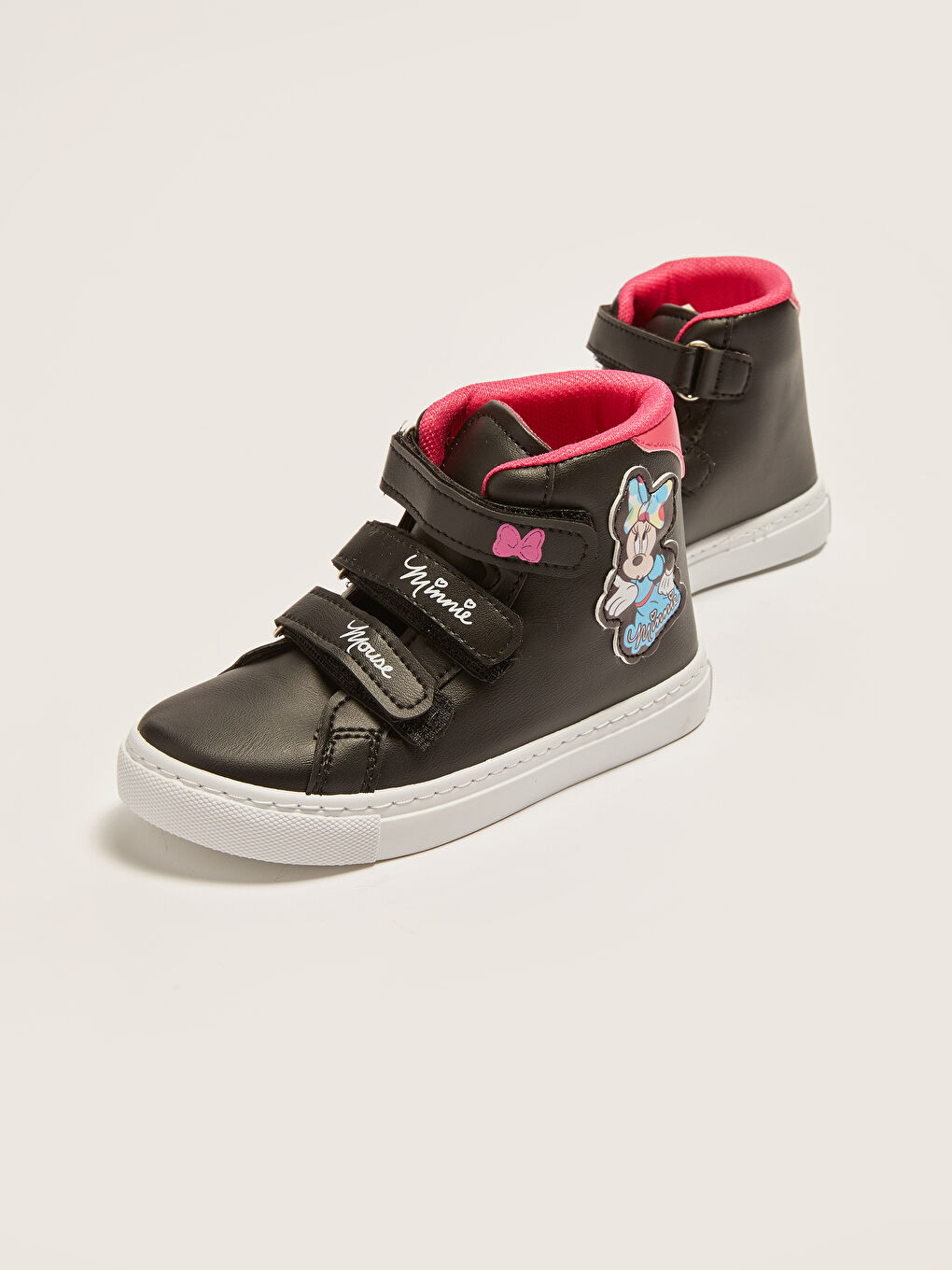 Лицензионные спортивные кроссовки для девочек с Минни Маус на липучке-2