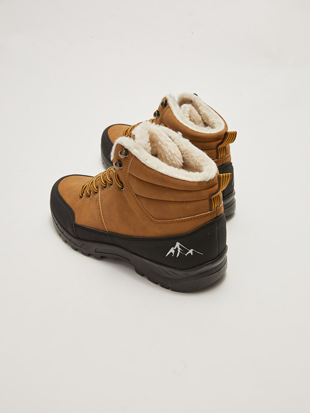 LCW STEPS Shearling Lace-Up Men's Trekking Boots -W1DB55Z8-DCJ