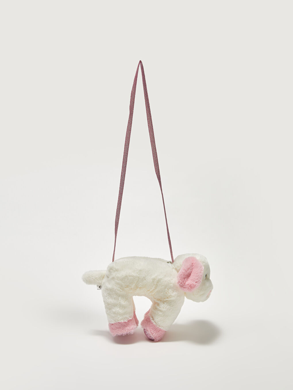 Sac bandoulière en peluche avec motif animal 3D pour filles