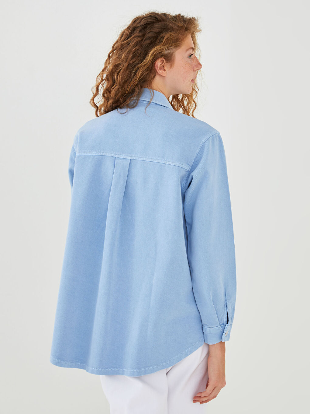 Langarm Basic Jacke für Damen-10