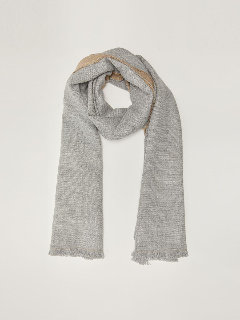 Plain Double Sided Women's Scarf-2