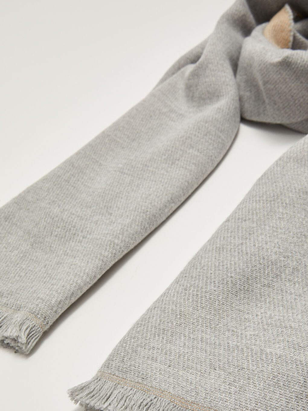 Plain Double Sided Women's Scarf-4
