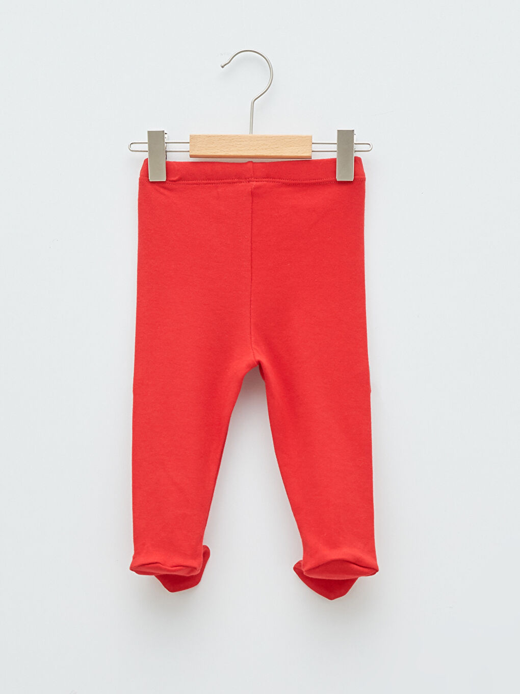 Elastic Waist New Year Themed Baby Girl Trousers 2-Pack-4