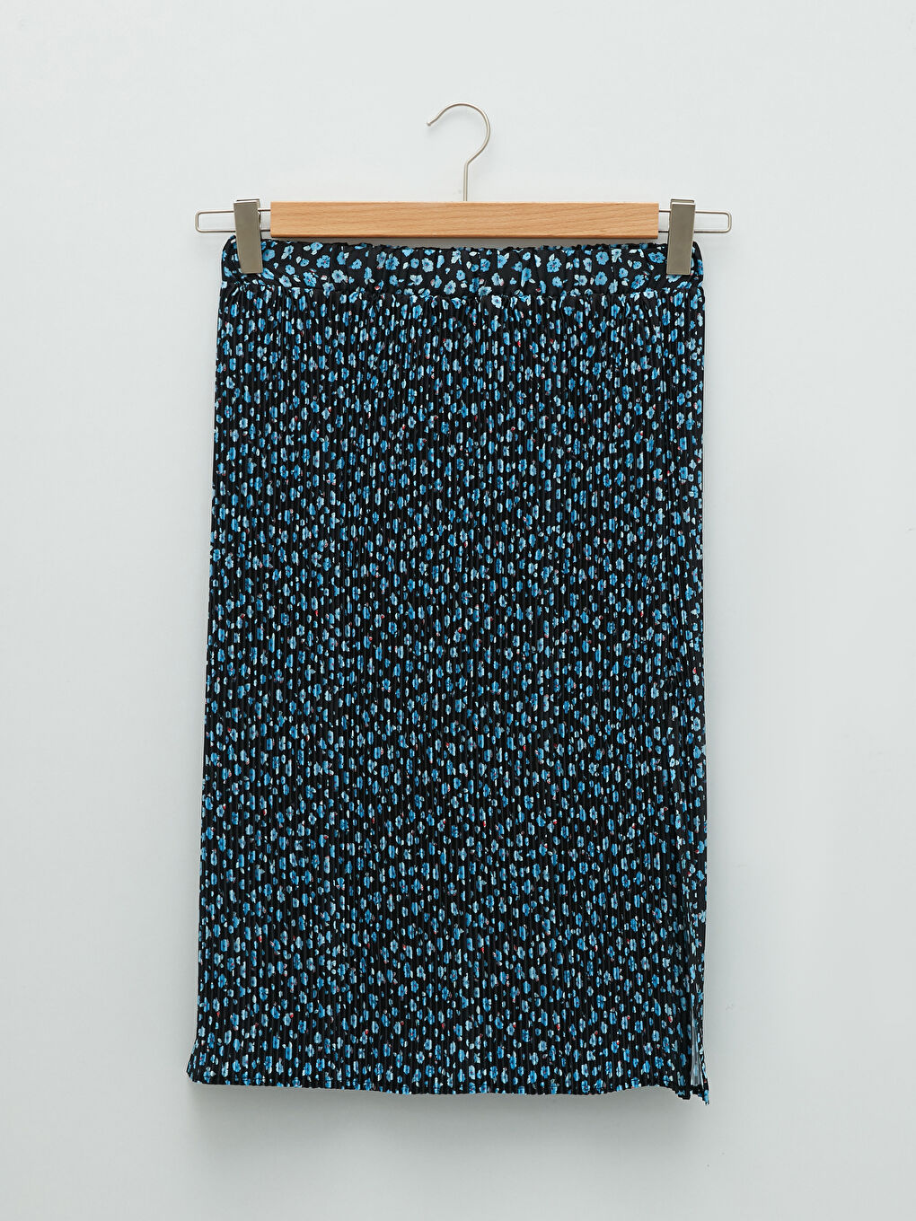 Bedruckter Rock mit Schlitzdetail für Damen-4