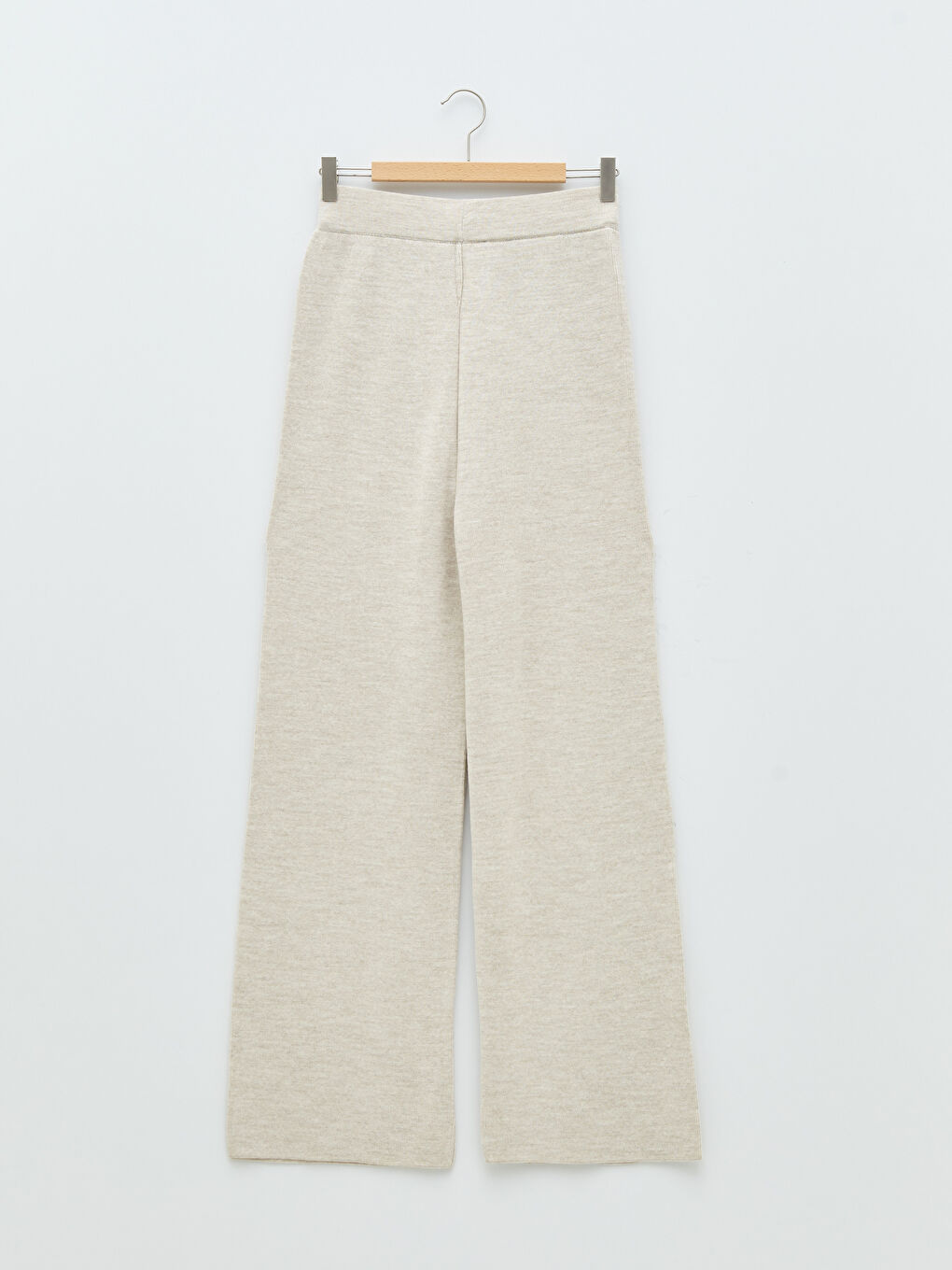 LCW Vision High Waist Straight Slim Fit Women Knitwear Pants -W1DD30Z8-TBV