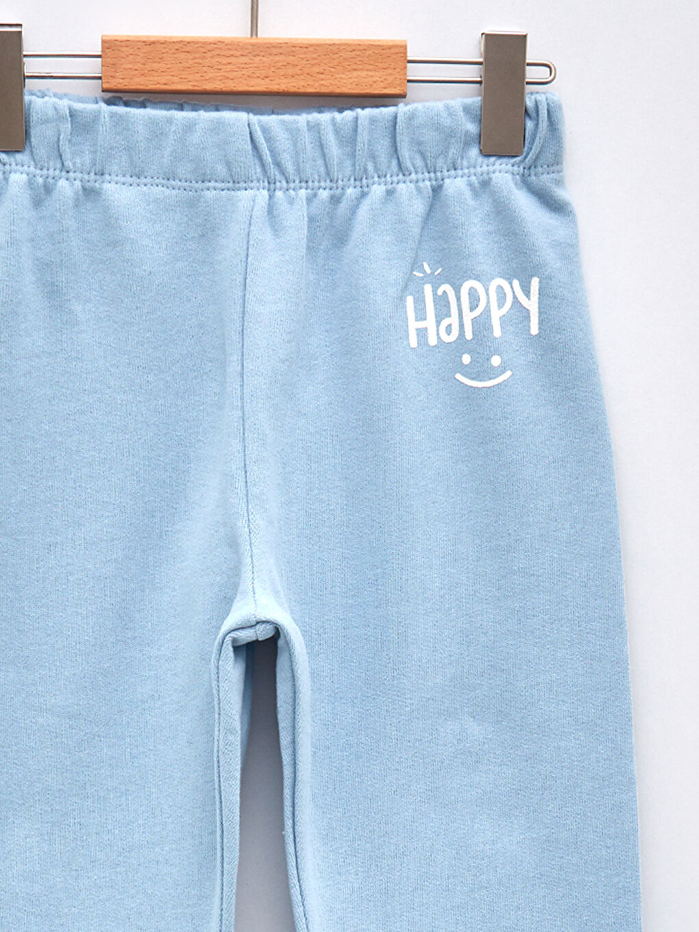 LCW baby Elastic Waist Printed Cotton Baby Girl Tracksuit Bottom -W1DD33Z1-KAH