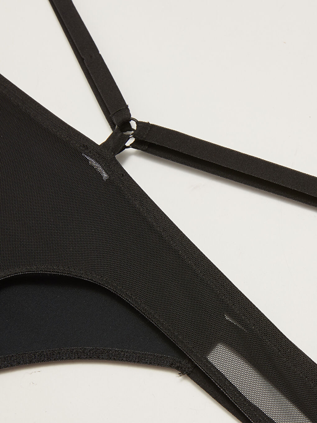 LCW DREAM Plain Satin Fantasy Thong Panties -W1DE11Z8-CVL