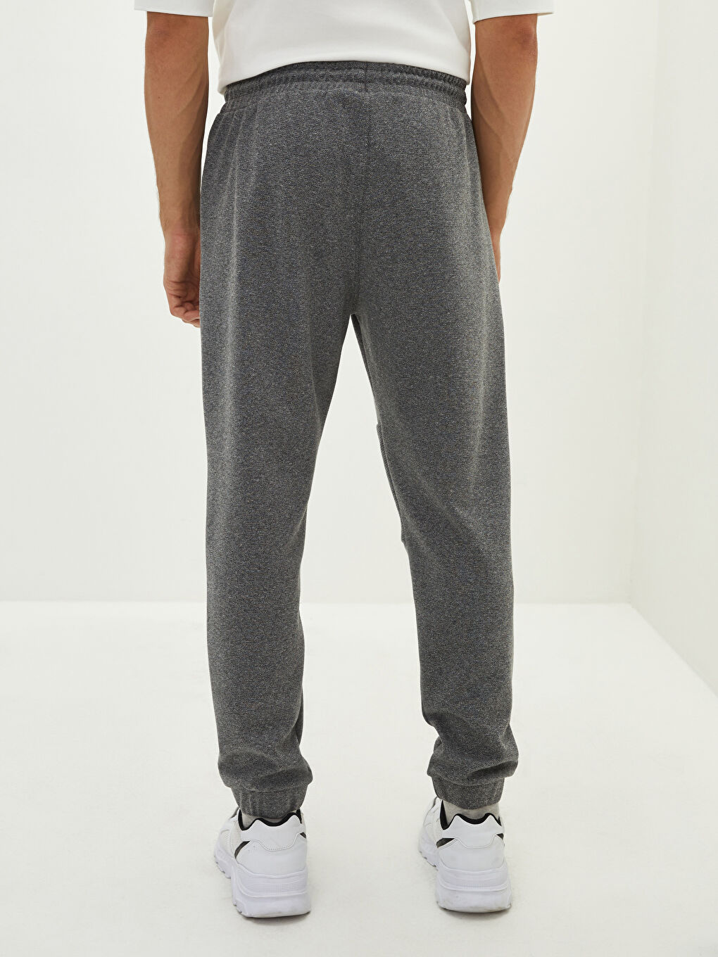 Antrasit Slim Fit Erkek Jogger Eşofman Altı-4