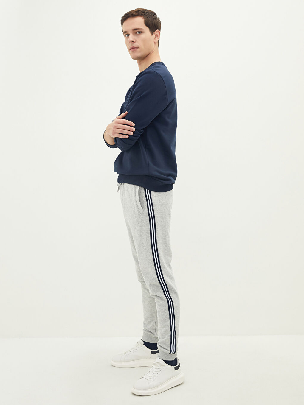 XSIDE Slim Fit Erkek Jogger Eşofman Altı -W1DE66Z8-LAL