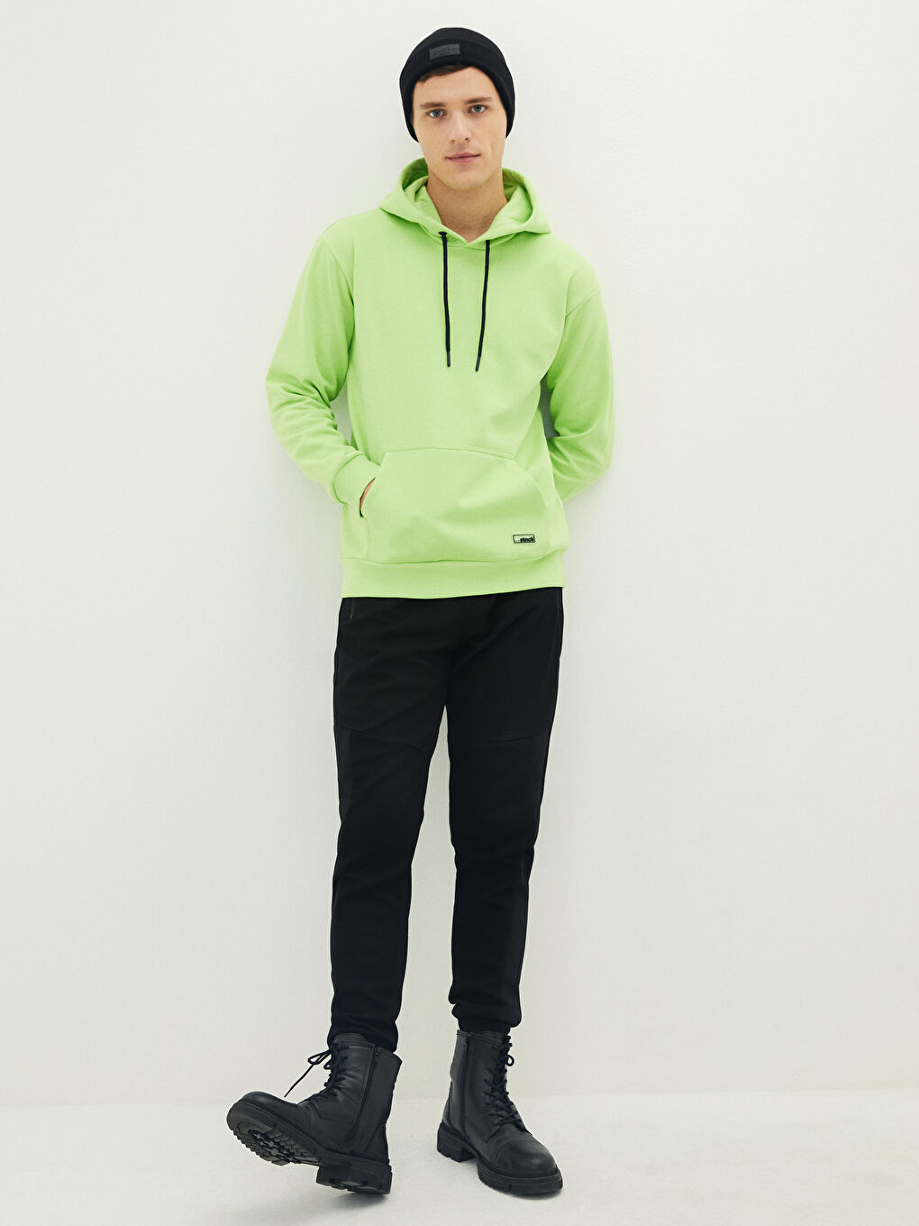 Siyah Slim Fit Erkek Jogger Eşofman Altı