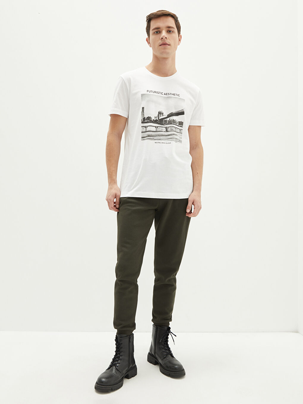 Haki Slim Fit Erkek Jogger Eşofman Altı