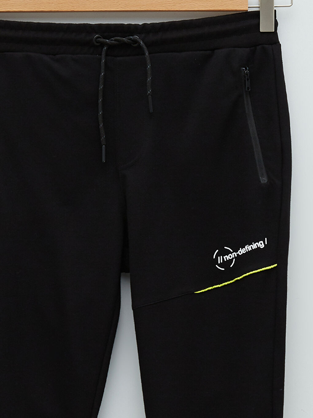 Siyah Slim Fit Erkek Jogger Eşofman Altı-8