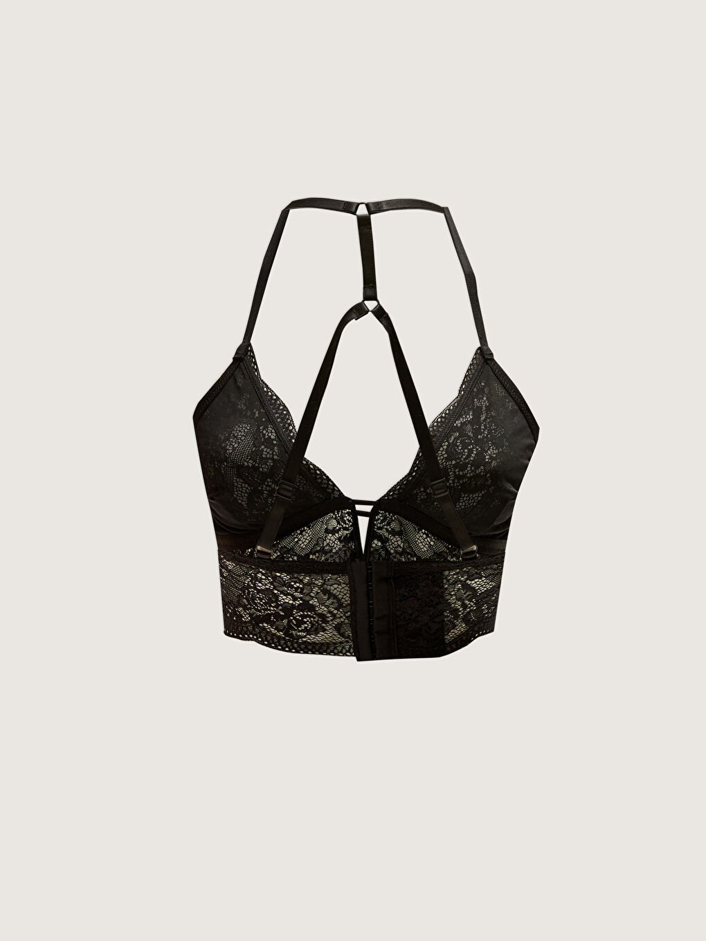 Lace Detail Bralet Bra-1