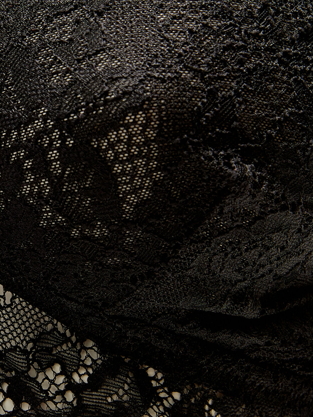 Lace Detail Bralet Bra-2