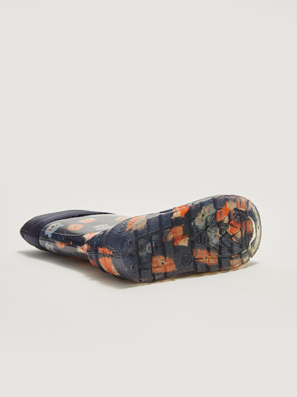 принтті флис астары бар сәби ұлдарға арналған резеңке етік-6