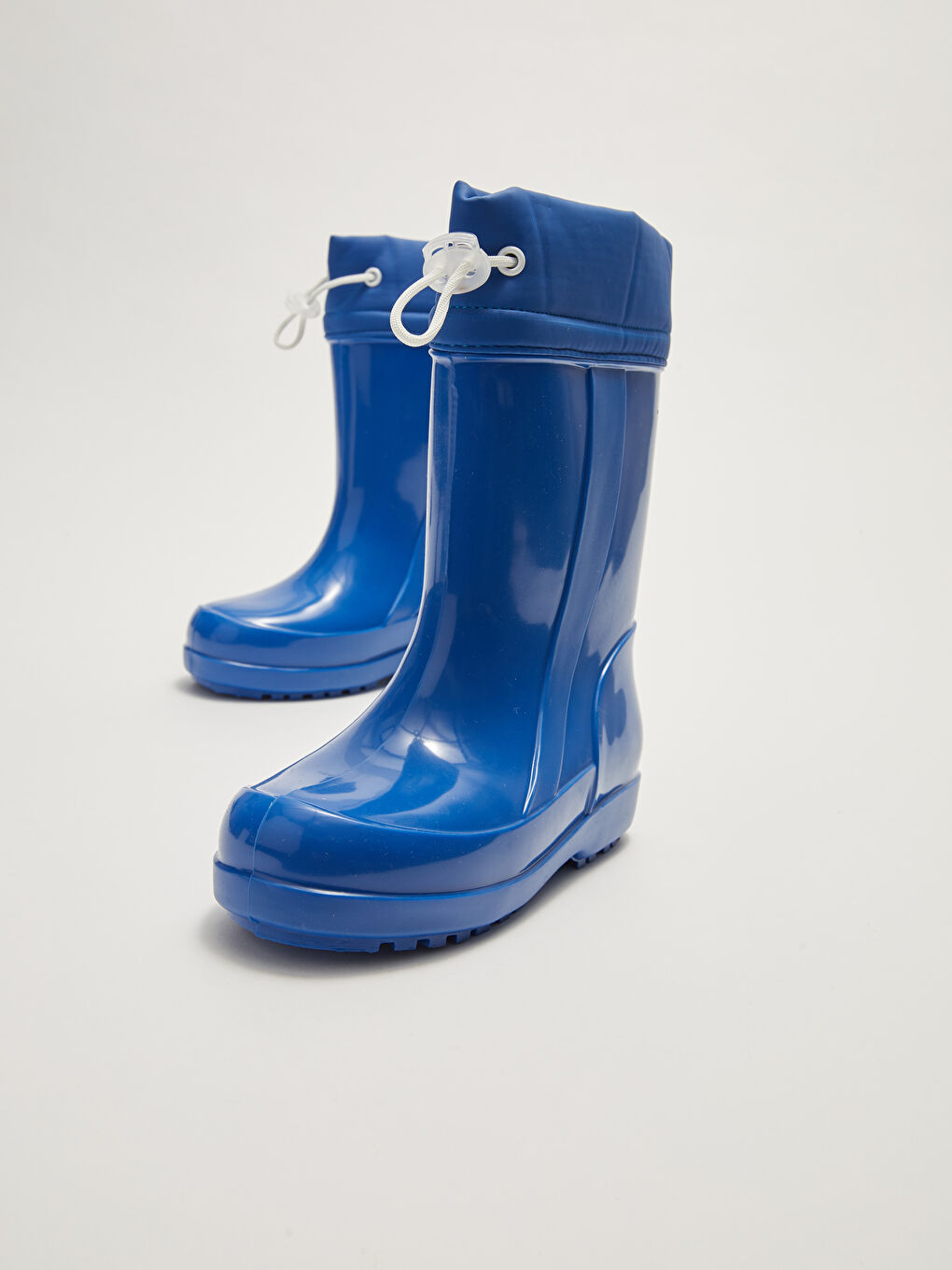 أحذية مطر للأولاد بأربطة مرنة-2