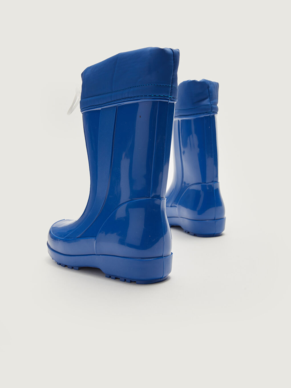 أحذية مطر للأولاد بأربطة مرنة-4