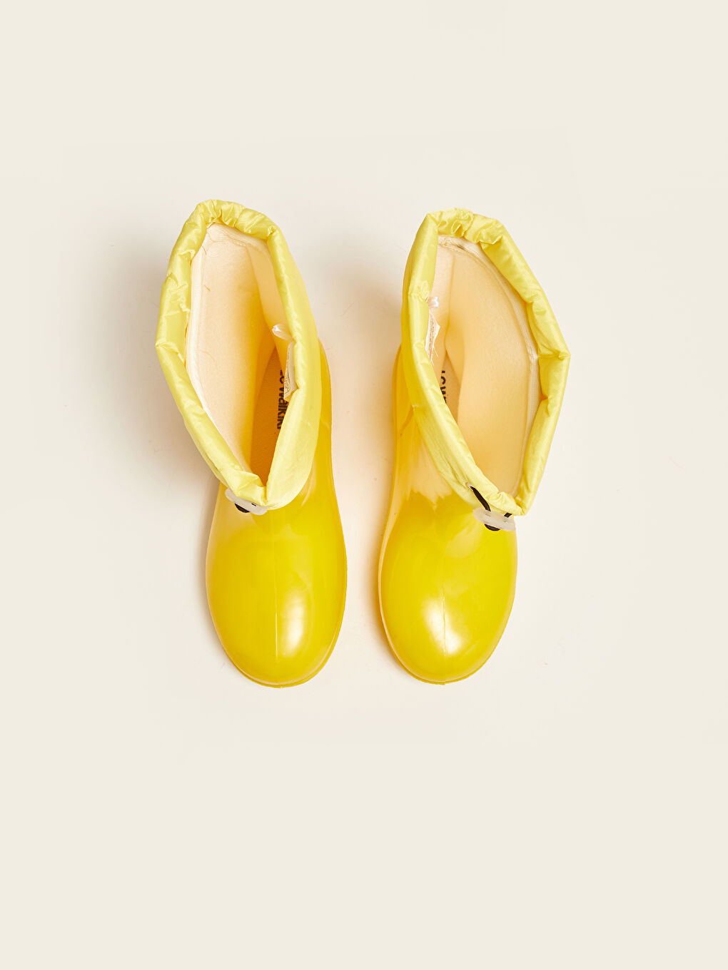 أحذية مطر للأولاد بأربطة مرنة-2