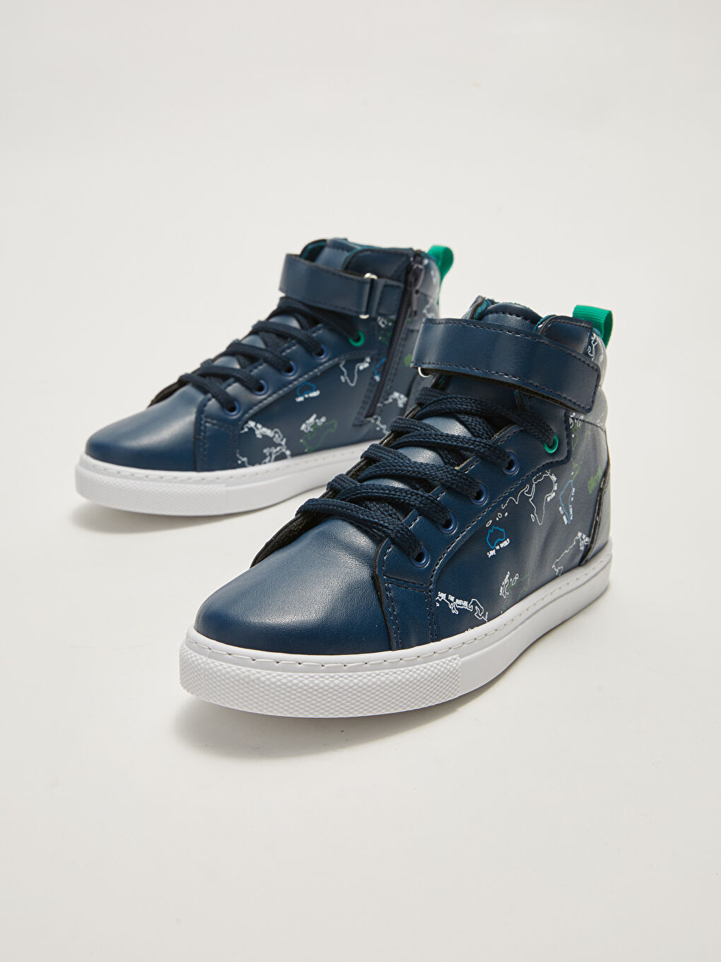 Bedruckte Klettverschluss-Sneaker für Baby-Jungen-2