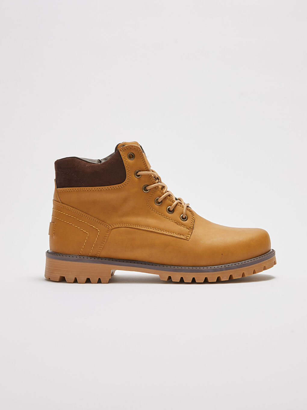 Ghete din Piele Ecologică pentru Bărbați cu Șireturi-1