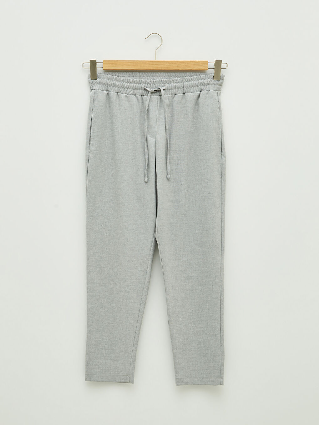 LCW Modest Elastic Waist Straight Pocket Detailed Women's Harem Trousers -W1DH80Z8-RTP
